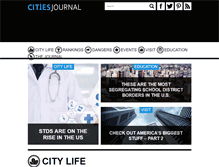 Tablet Screenshot of citiesjournal.com